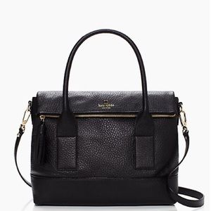 Kate Spade Carmen Southport Avenue Black Satchel